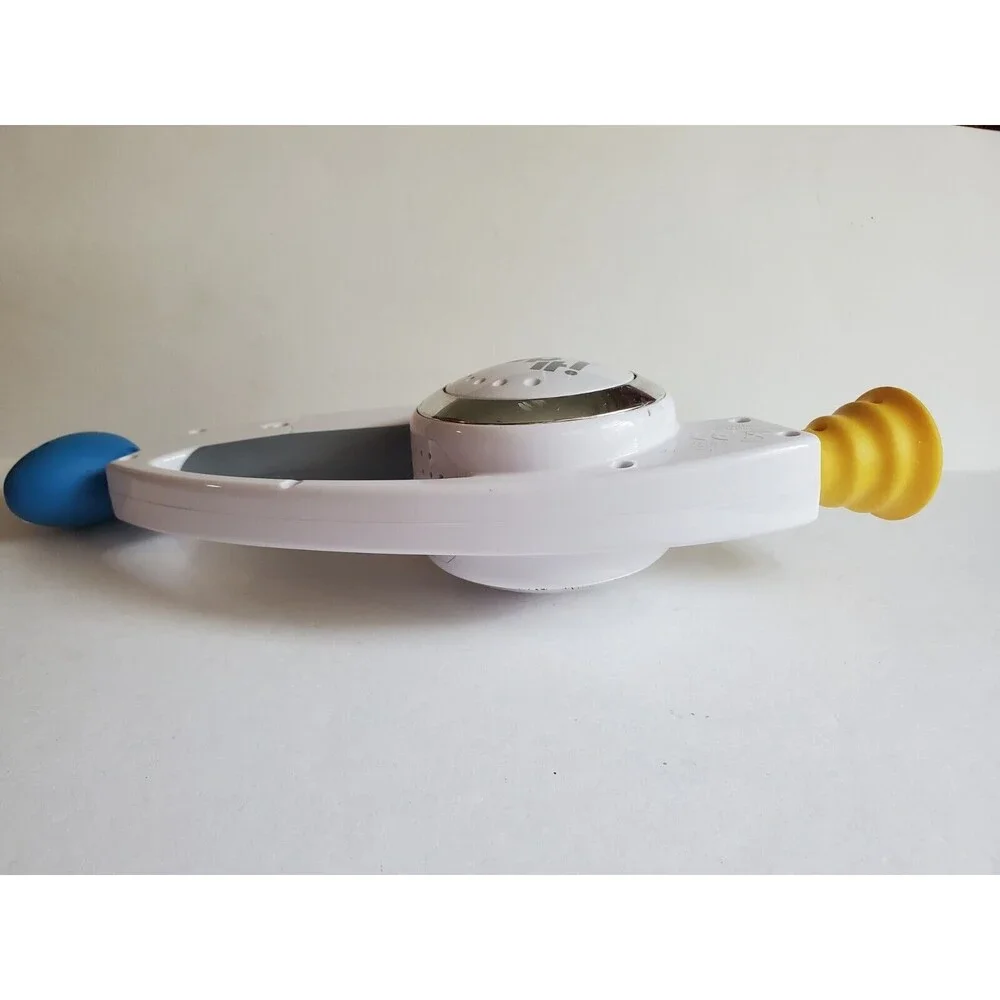 2008 Hasbro Original BOP IT White Electronic Game Twist Pull Tested And Cleaned